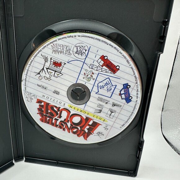 Monster House DVD Full Screen Edition PG Animated Adventure Columbia Pictures - Picture 5 of 5